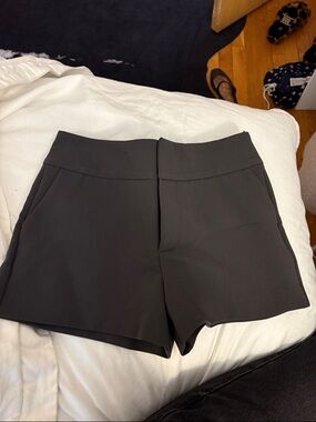 Women's Grey Tailored Shorts